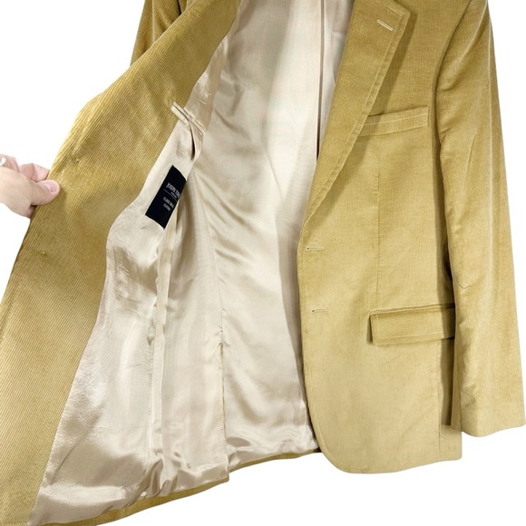 JOSEPH TURNER YORKSHIRE Classic British Clothing 38R Tan Corduroy Sports Jacket - Picture 4 of 6
